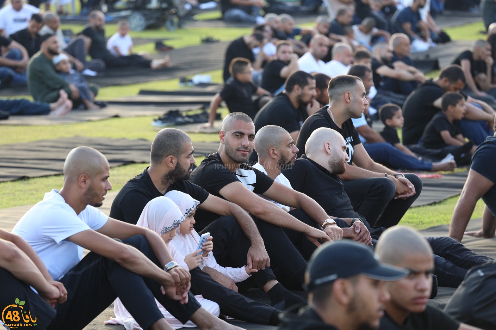 الفيديو الكامل لخطبة صلاة العيد في متنزه العجمي بيافا